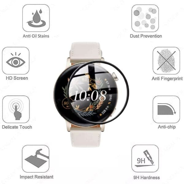 Screen Protectors for Huawei GT3 Pro (43mm) (Pack of 4)
