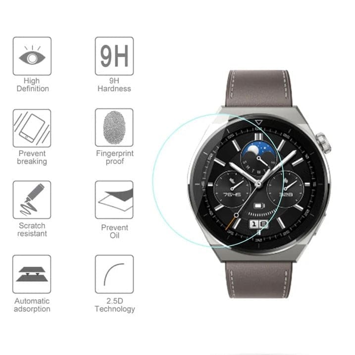 Screen Protectors for Huawei GT3 Pro (46mm) (Pack of 4)