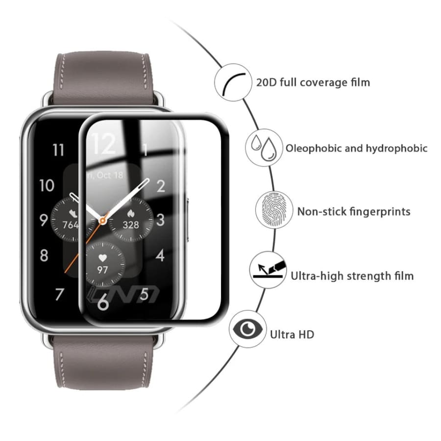 Screen Protectors for Huawei Watch Fit 2 (Pack of 4)