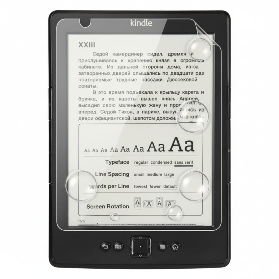 Hydrogel Screen Protector for Kindle 5 (Pack of 2)
