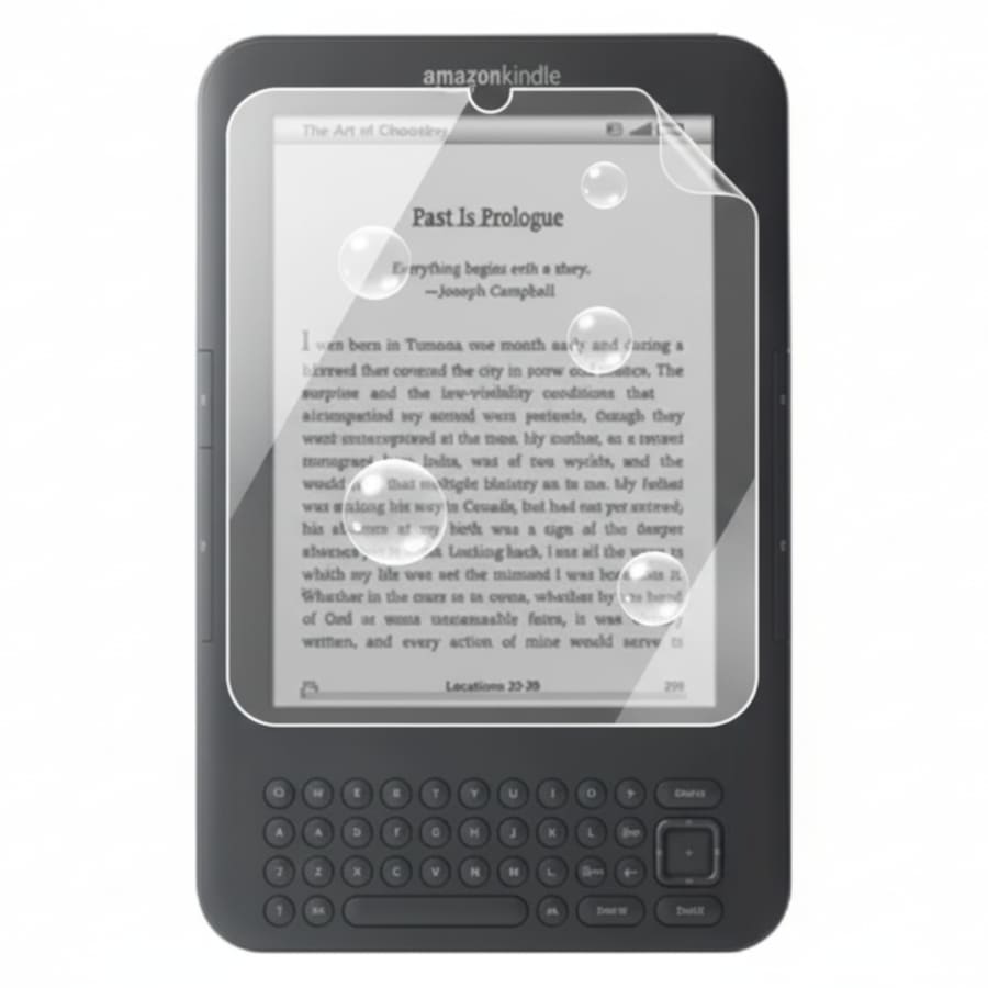 Hydrogel Screen Protector for Kindle Keyboard (Kindle 3)