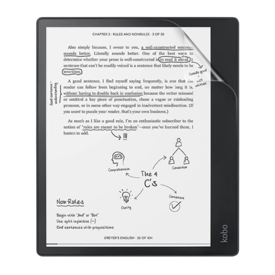 Hydrogel Screen Protector for Kobo Elipsa (Pack of 2)