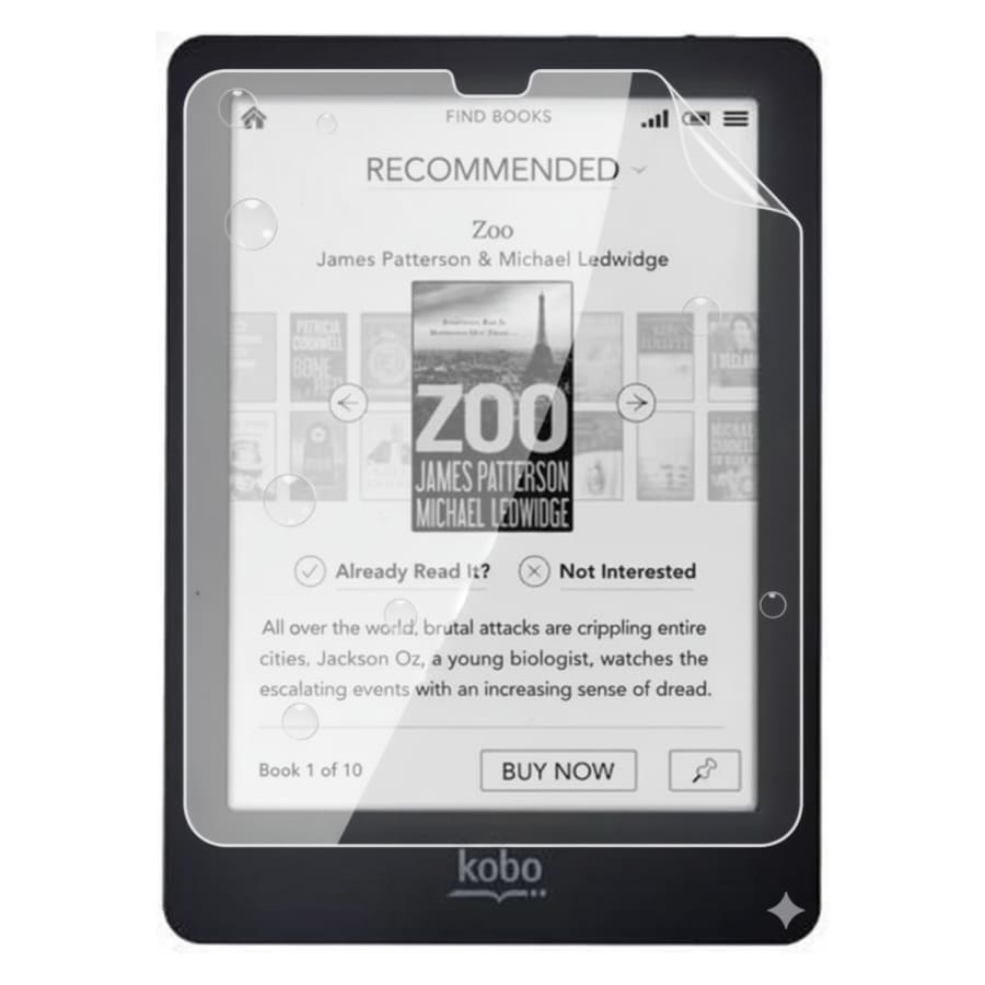 Hydrogel Screen Protector for Kobo Glo (Pack of 2)