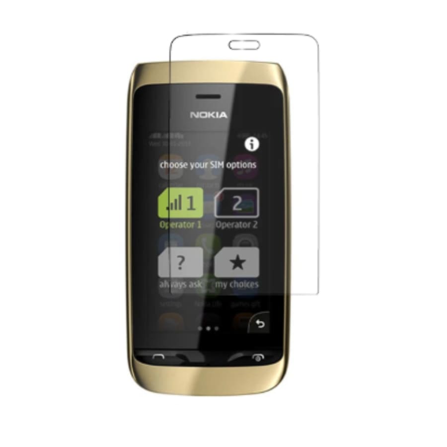 Hydrogel Screen Protector for Nokia Asha 310 (Pack of 2)