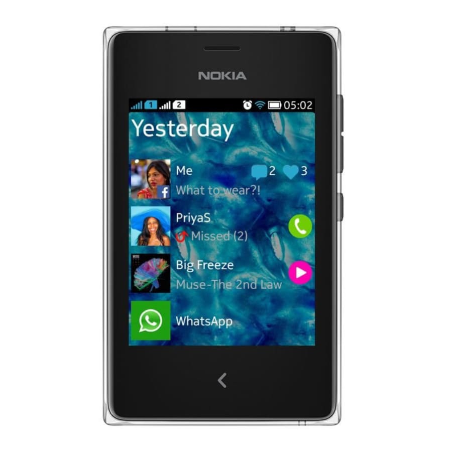 Hydrogel Screen Protector for Nokia Asha 502 Dual SIM