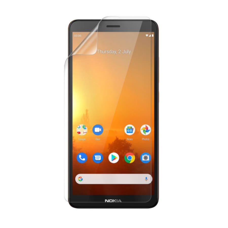 Hydrogel Screen Protector for Nokia C3 (Pack of 2)