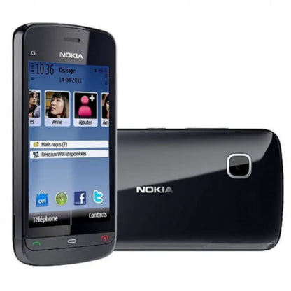 Hydrogel Screen Protector for Nokia C5-06 (Pack of 2)