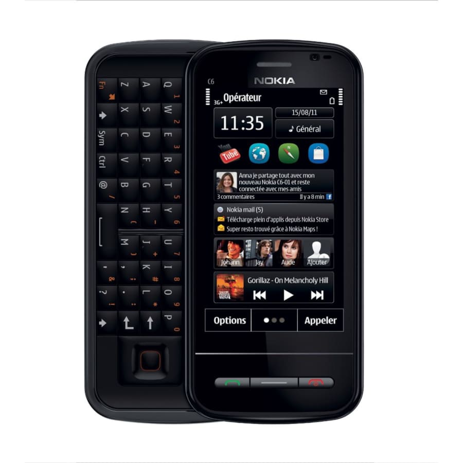 Hydrogel Screen Protector for Nokia C6 (Pack of 2)