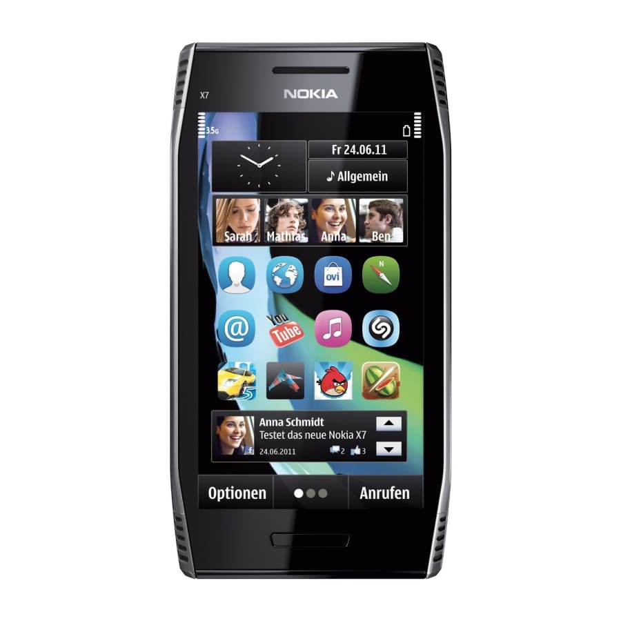 Hydrogel Screen Protector for Nokia X7-00 (Pack of 2)