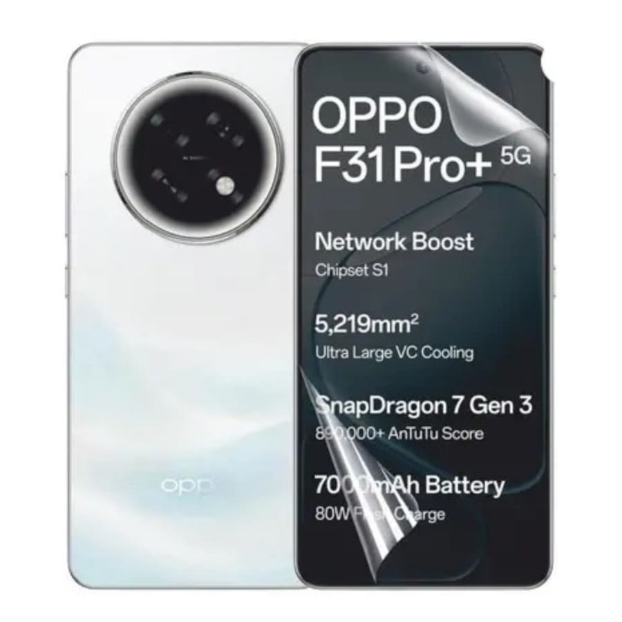 Hydrogel Screen Protector for OPPO F31 Pro+ 5G (Pack of 2)