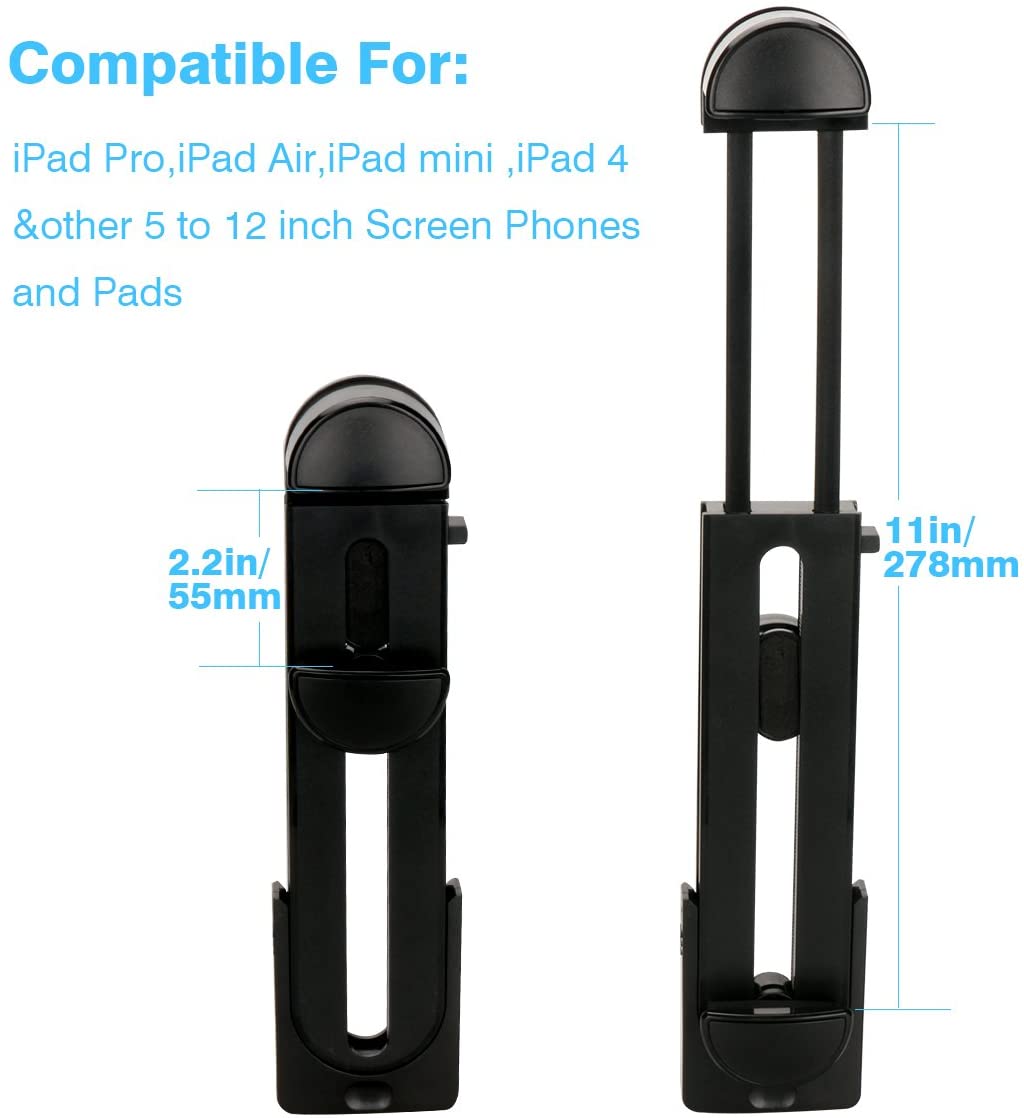 Tablet/iPad Tripod Mount Holder 1/4" Thread - The Shopsite