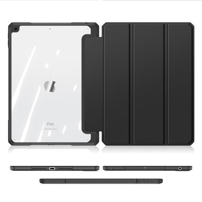 iPad 10.2 7th 8th 9th Gen Flip Stand Protective Case With Pencil Slot