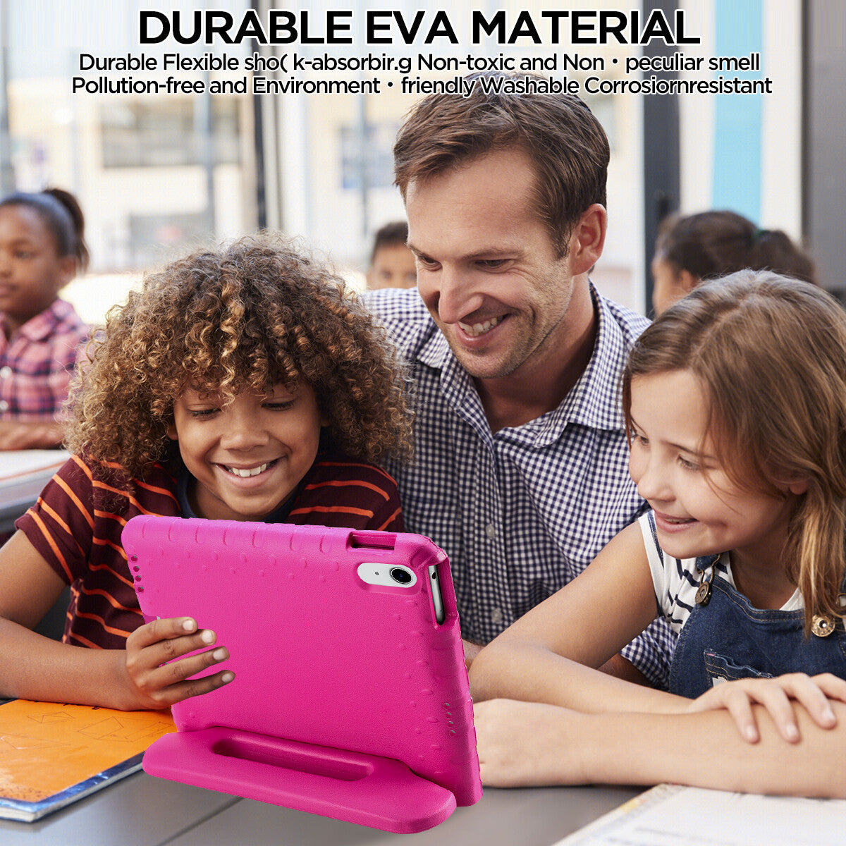 iPad 10.9" Case (10th Gen 2022), iPad 11 (A16 2025) EVA School