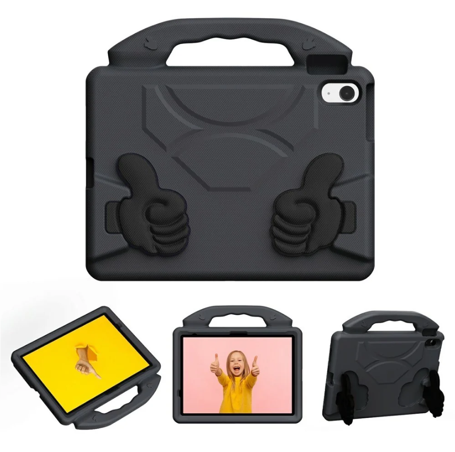 EVA Protective Case for iPad Air 4/5 10.9" – Tablet Cover with Handle & Thumbs up Stands Kickstand