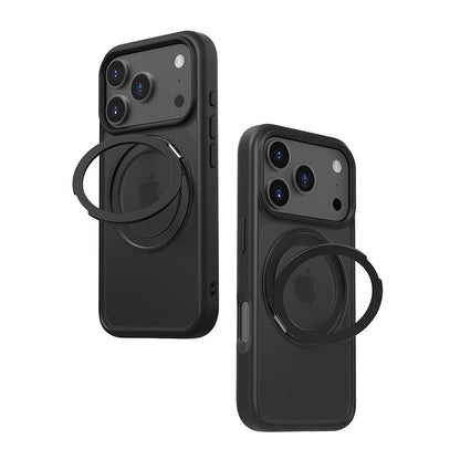 360° Rotating Ring Stand Magnetic Phone Case Compatible with iPhone 17 Pro