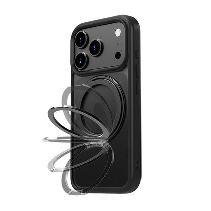 360° Rotating Ring Stand Magnetic Phone Case Compatible with iPhone 17