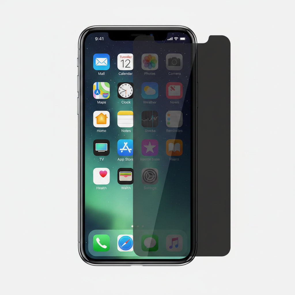 iPhone 11 Pro Privacy Tempered Glass Screen Protector – 9H Anti-Spy