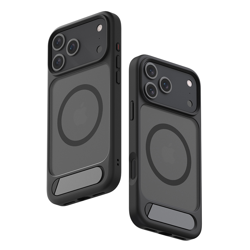 Compatible with iPhone 17 Pro Elvis Series All-Around Protection Magnetic Phone Case with Invisible Stand
