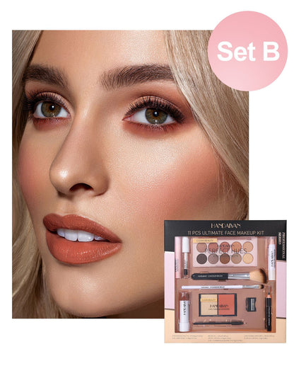 Face Makeup Beauty Set B - 11 items