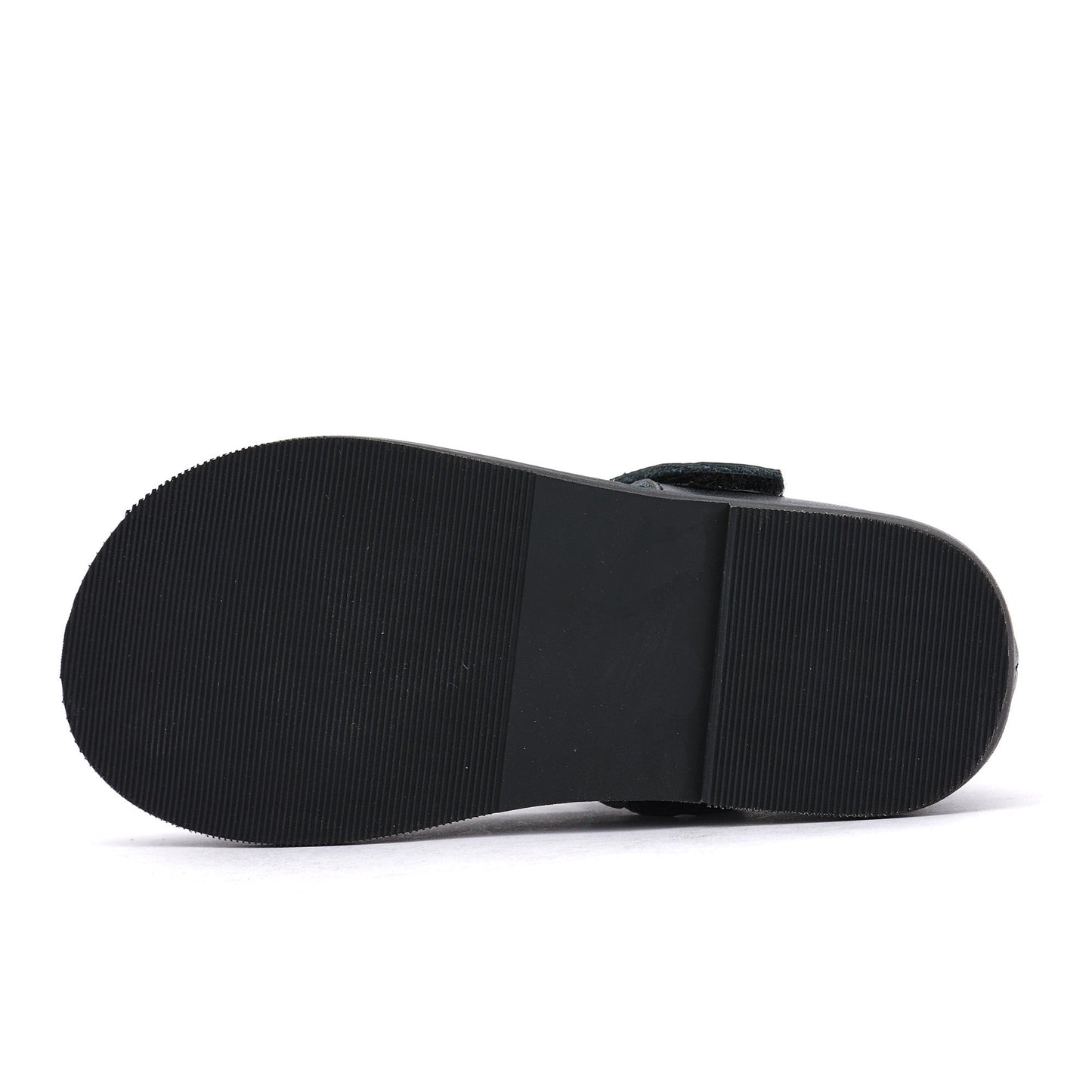 Girls Black Leather T-Bar School Shoes – Velcro Mary Jane Style, Genuine Leather | Super Cute