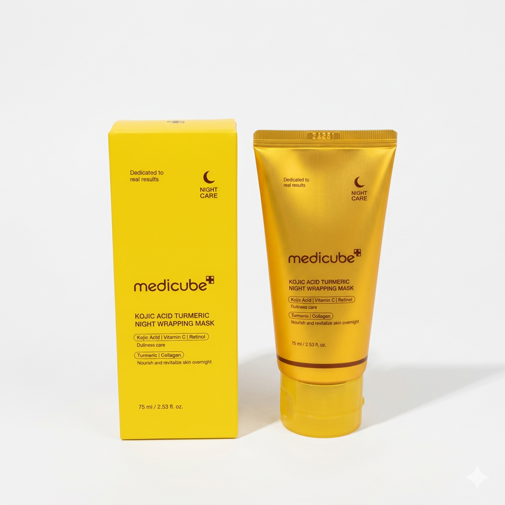 Medicube Kojic Acid Turmeric Night Wrapping Mask