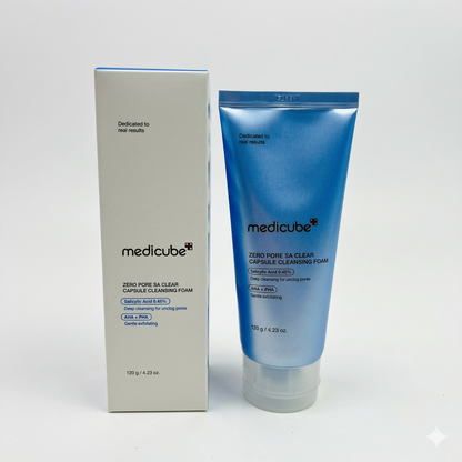 Medicube Zero Pore SA Clear Capsule Cleansing Foam