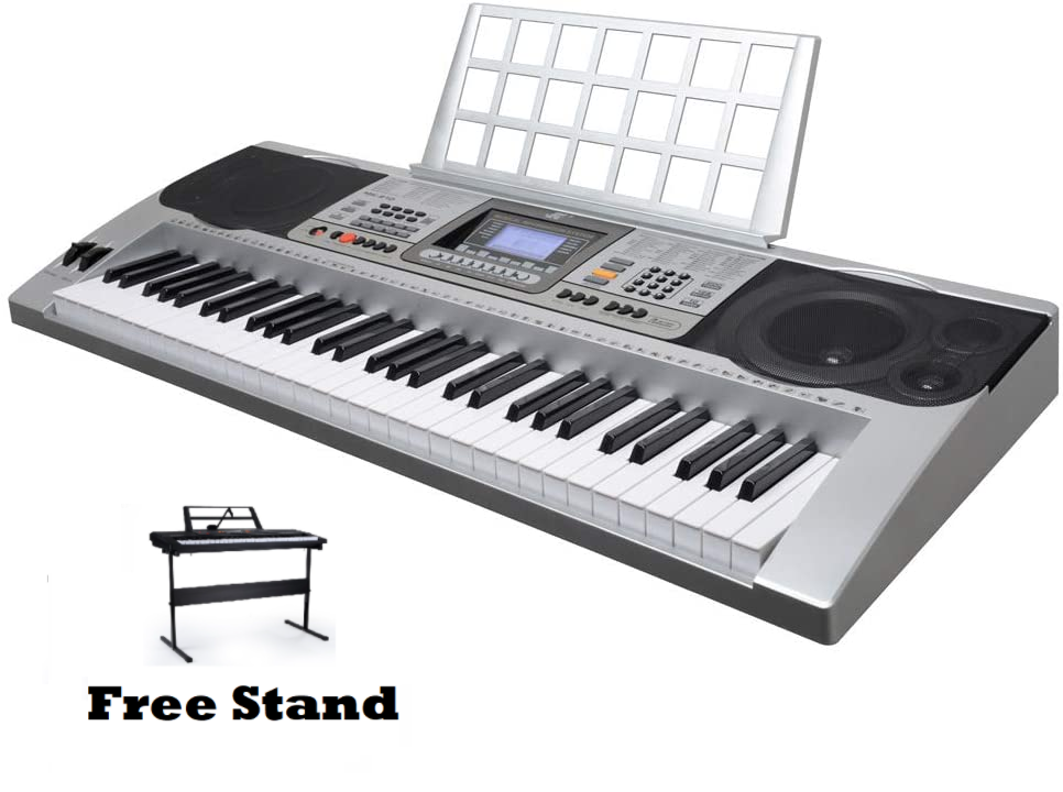 Electronic Keyboard Piano and Piano Stand