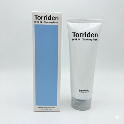 Torriden DIVE-IN Low Molecular Hyaluronic Acid Cleansing Foam