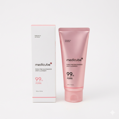Medicube PDRN Pink Niacinamide Whip Cleanser