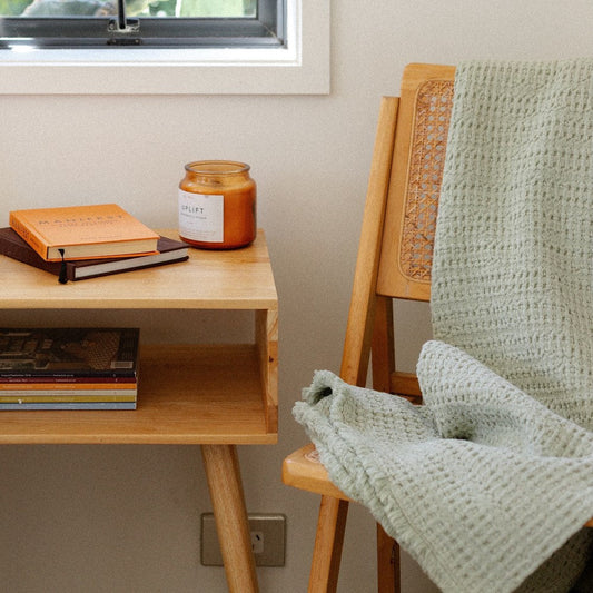 Portuguese Nasa Cotton Waffle Throw