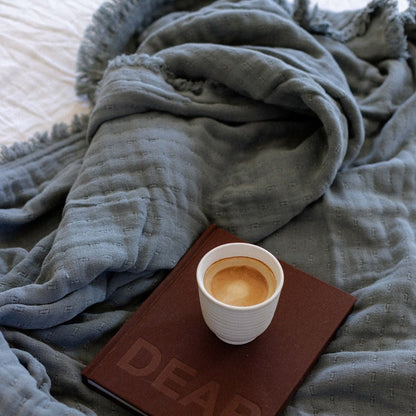 Portuguese Signo Cotton Gauze Throw