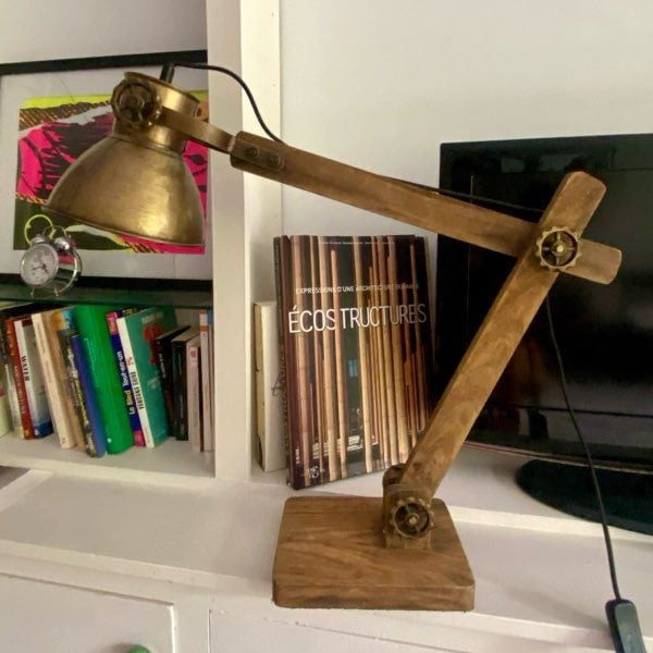 Industrial Table Lamp at online8 furniture store Auckland