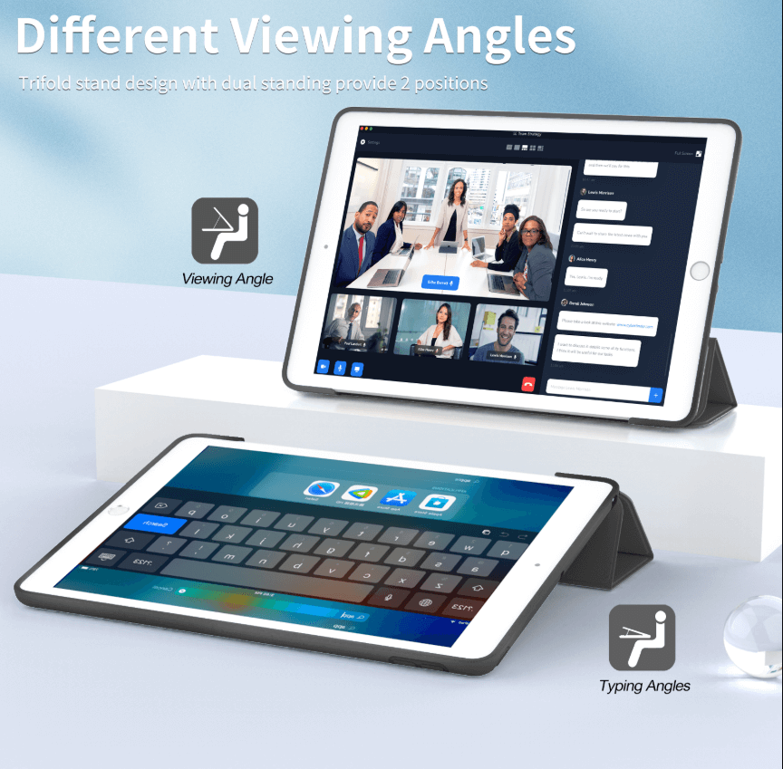 iPad 5th Gen 9.7" Ultra Slim Smart Case – Trifold Protective Cover