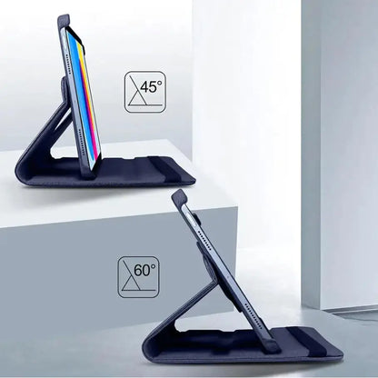 iPad 10th Gen 10.9-inch 2022 Rotating Case – 360° Slim Protective Cover with Stand (Blue)