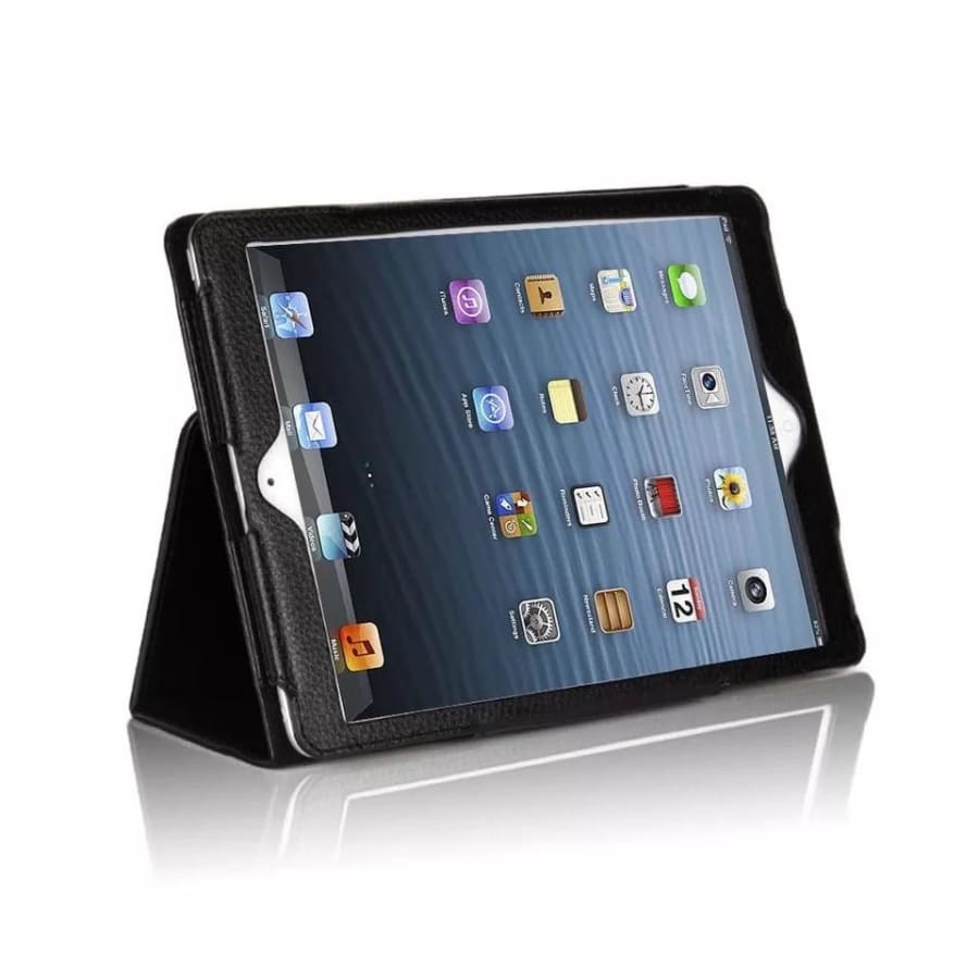 iPad 2, iPad 3, iPad 4 - 9.7” Cover (Black Synthetic)