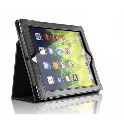 iPad 2, iPad 3, iPad 4 - 9.7” Cover (Black Synthetic)