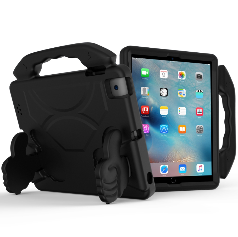 EVA Protective Case for iPad Air 1/2 9.7" – Kids Tablet Cover with Handle & Thumbs up Stands Kickstand