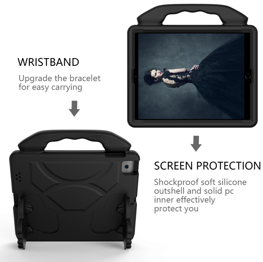 EVA Protective Case for iPad Air 1/2 9.7" – Kids Tablet Cover with Handle & Thumbs up Stands Kickstand