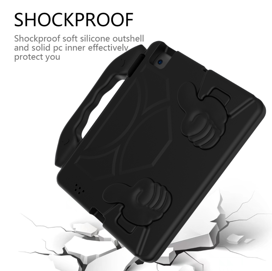 EVA Protective Case for iPad Air 1/2 9.7" – Kids Tablet Cover with Handle & Thumbs up Stands Kickstand