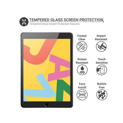iPad 7th / 8th / 9th Gen 9H Clear Tempered Glass Screen Protector