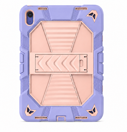 iPad Air 4th Generation 10.9 Inch Rugged Shockproof Case with Kickstand (Pink)