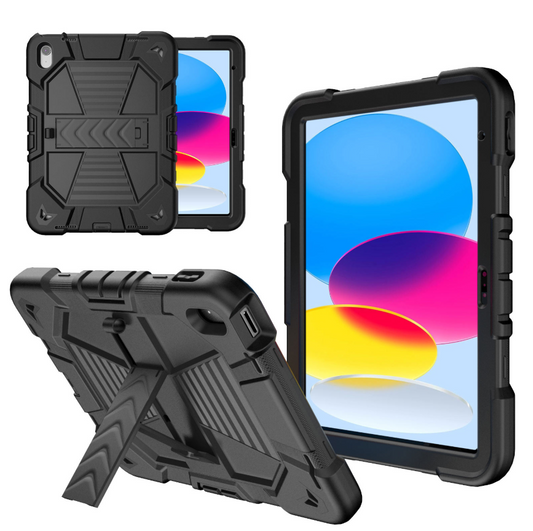 iPad Air 4th Generation 10.9 Inch Rugged Shockproof Case with Kickstand
