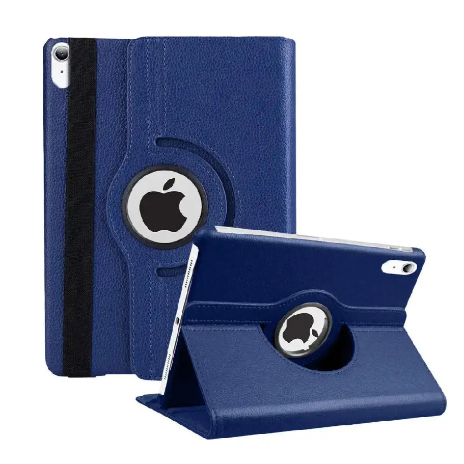 iPad Air 5th Gen 10.9-inch (2022) Rotating Case – 360° Slim Protective Cover with Stand (Blue)