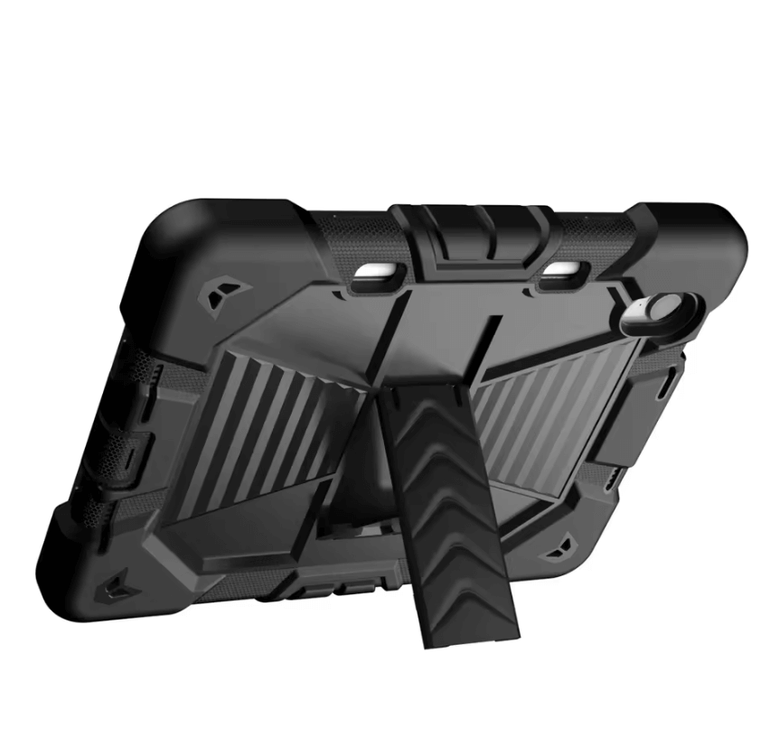 iPad Mini 6 / Mini 7 Rugged Case – Shockproof Cover, Stand & Pencil Holder
