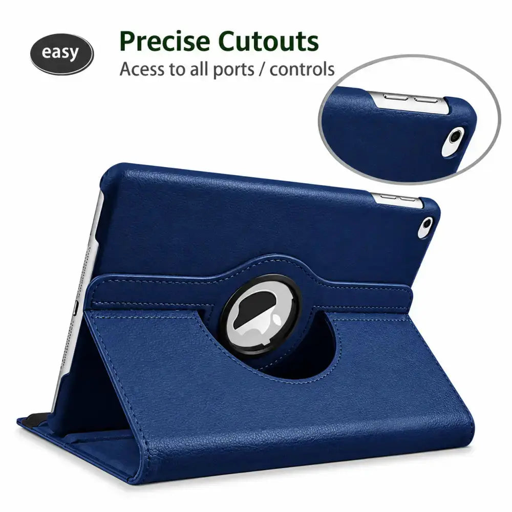 iPad Pro 10.5-inch (2017) Rotating Case – 360° Slim Protective Cover with Stand (Blue)