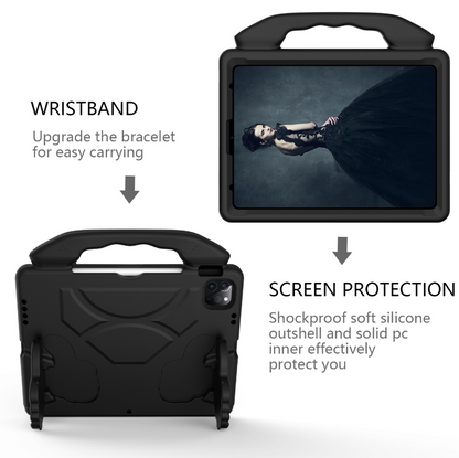 EVA Protective Case for iPad Pro 11" 2024 – Tablet Cover with Handle & Thumbs up Stands Kickstand