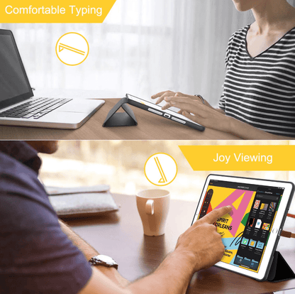 iPad 10.2 Case (7th/8th/9th Gen) – Ultra Slim Trifold Smart Cover