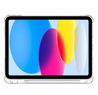 iPad Pro 12.9 (2018) Clear Case with Pencil Holder – Slim Transparent Back Cover