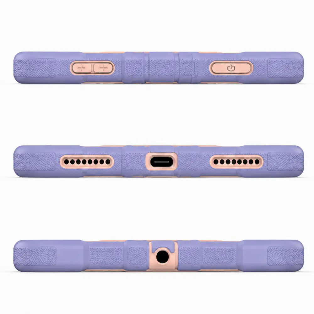 iPad Pro 11-Inch (M4) 2024 7th Gen Rugged Shockproof Case with Kickstand (Pink)