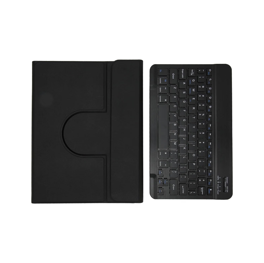 360° Rotating iPad Air 1/2 Keyboard Case with Wireless Bluetooth Keyboard